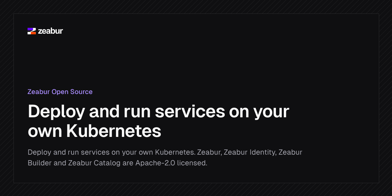 Zeabur Open Source